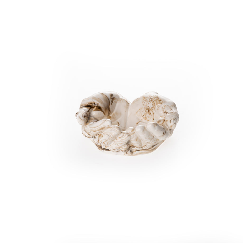PRAYER HANDS TRAY [NUDE MARBLE]
