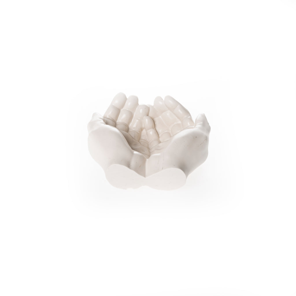 PRAYER HANDS TRAY [CREME]