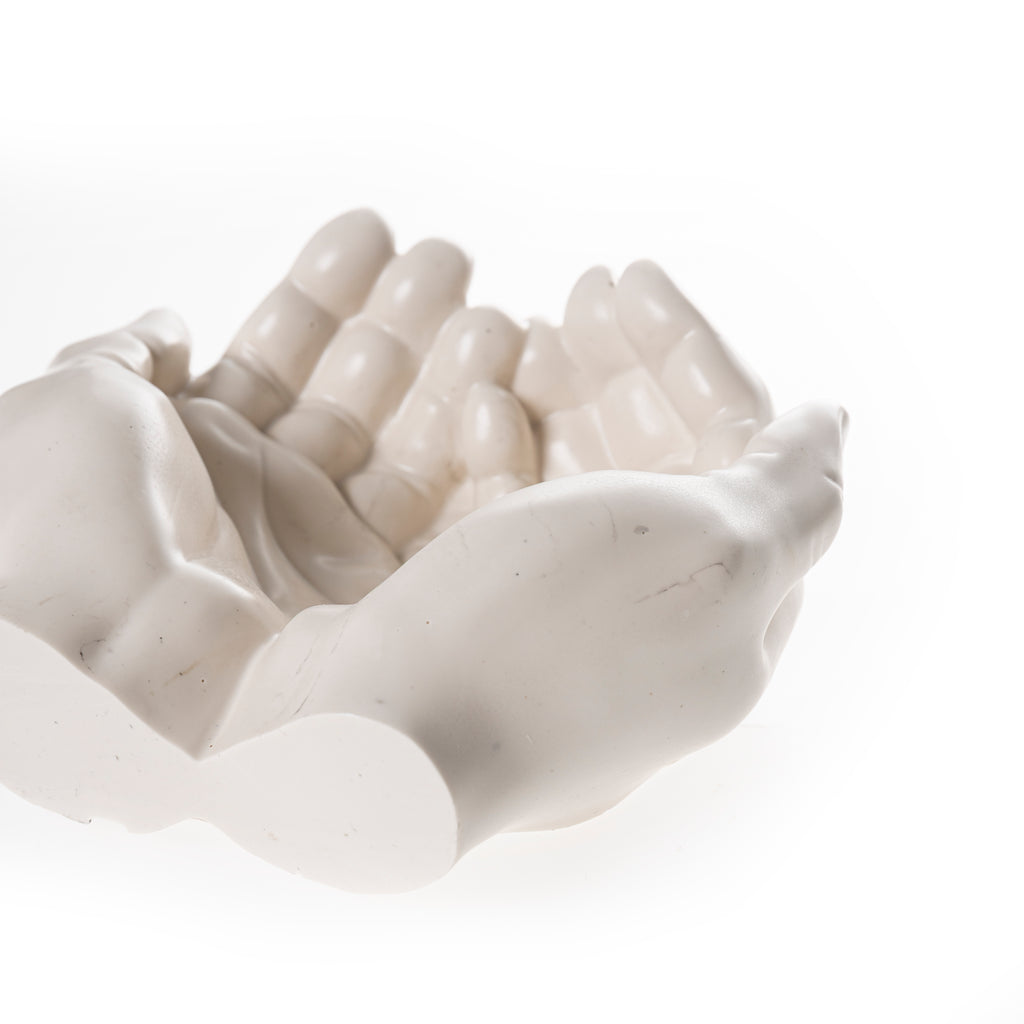 PRAYER HANDS TRAY [CREME]
