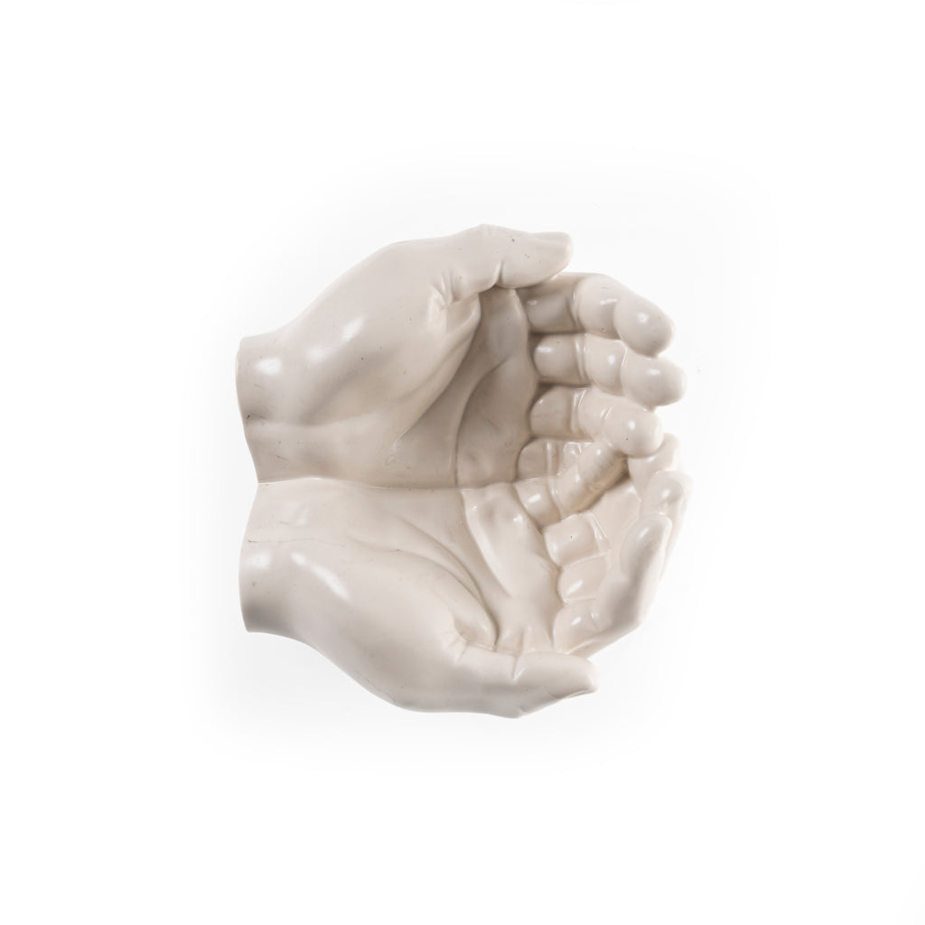 PRAYER HANDS TRAY [CREME]