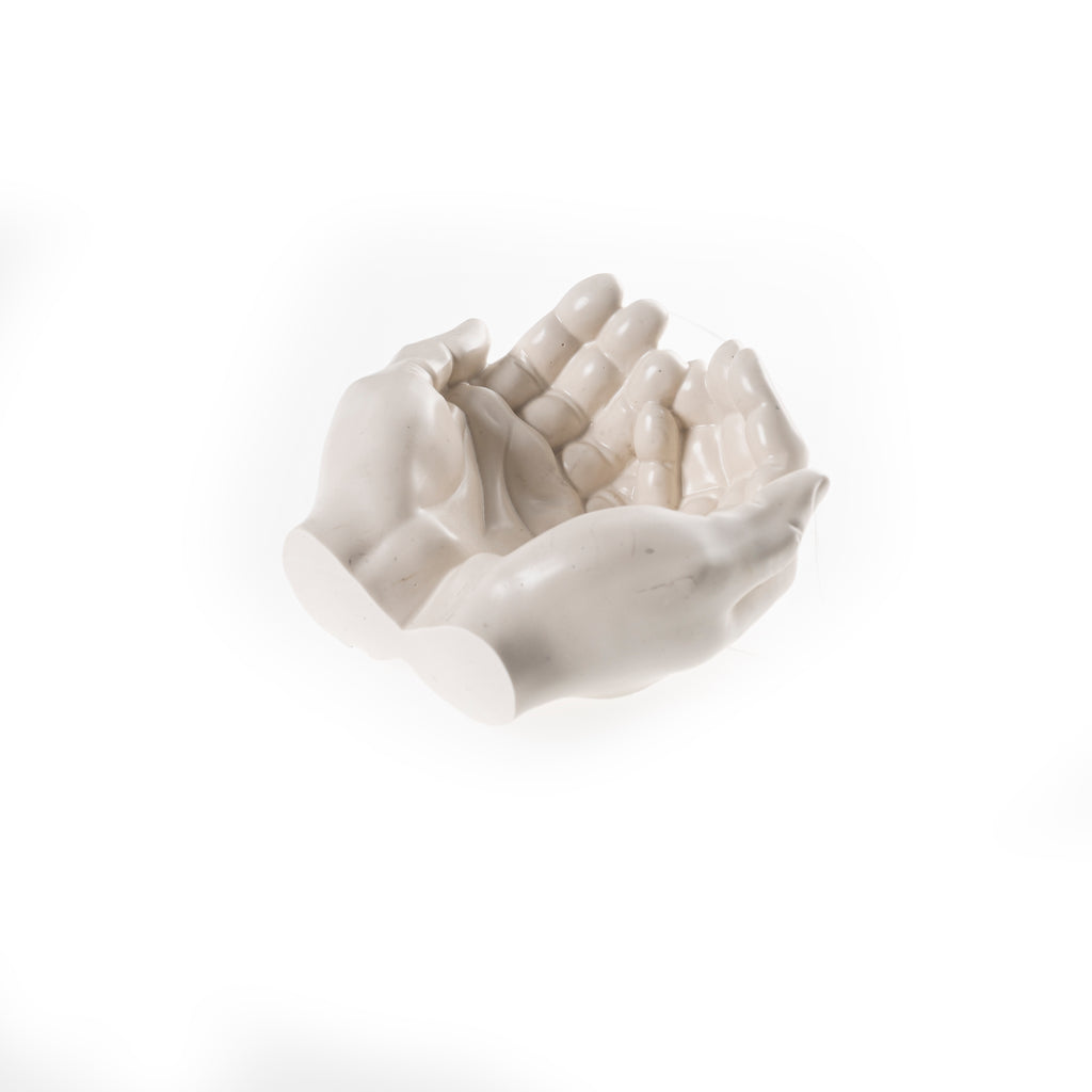 PRAYER HANDS TRAY [CREME]