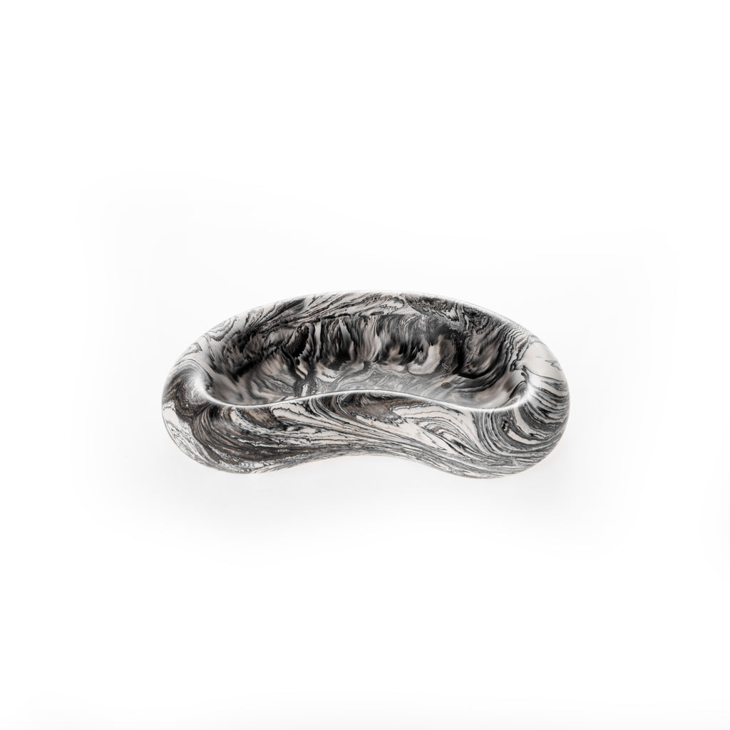 BEAN TRAY [BLACK MARBLE]