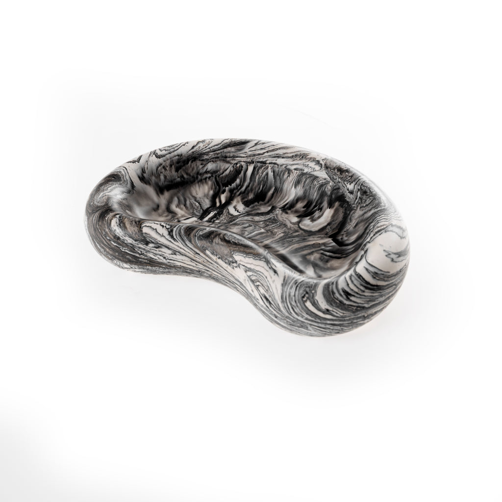 BEAN TRAY [BLACK MARBLE]