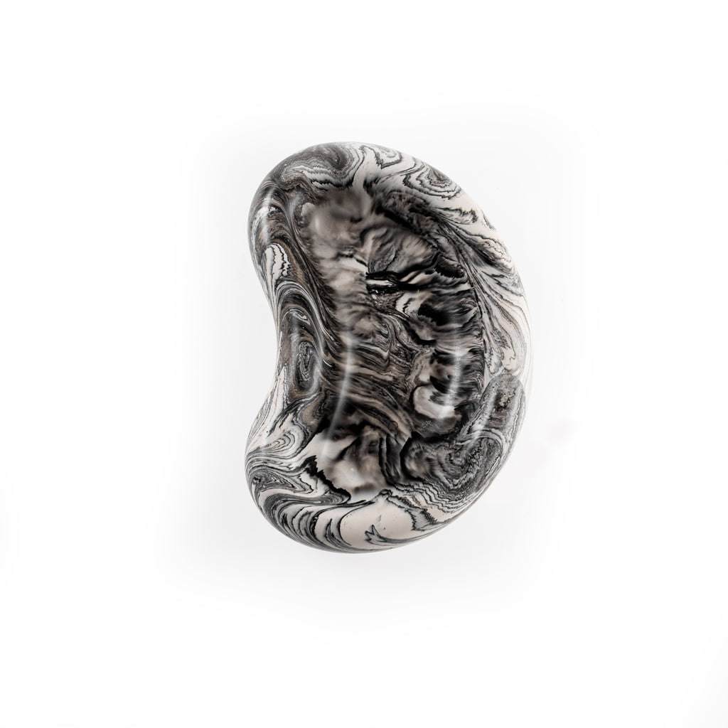BEAN TRAY [BLACK MARBLE]