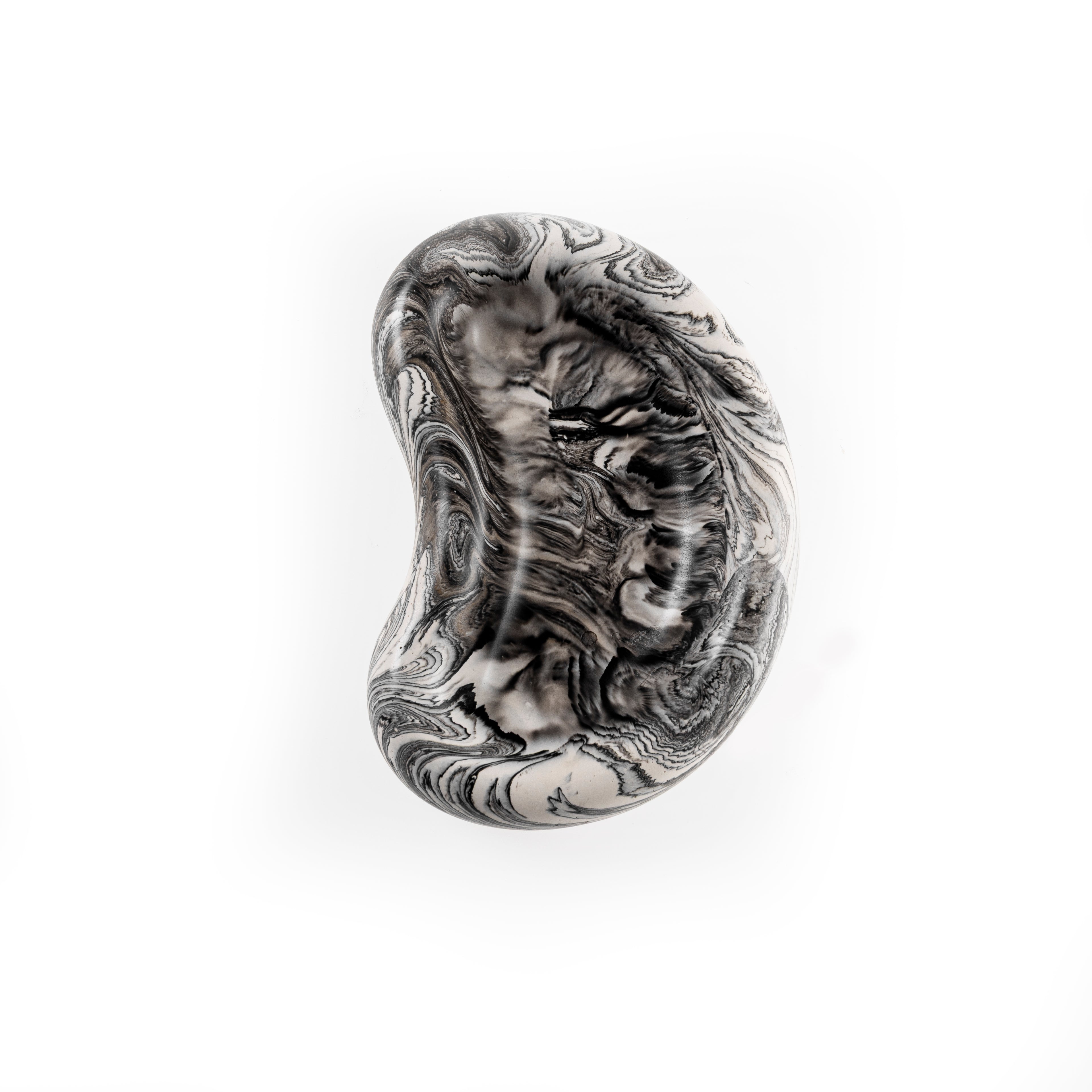 BEAN TRAY [BLACK MARBLE]