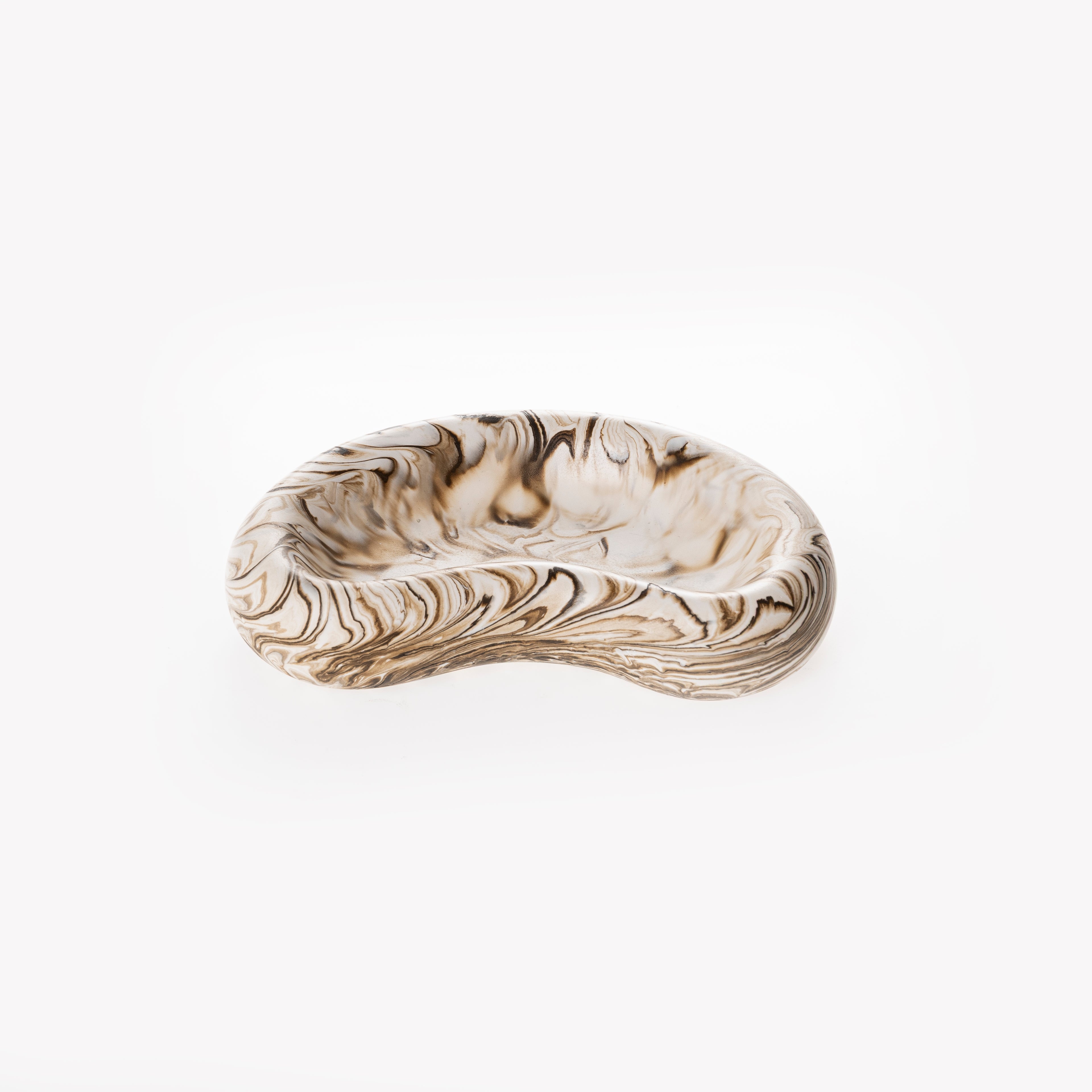 BEAN TRAY [NUDE MARBLE]