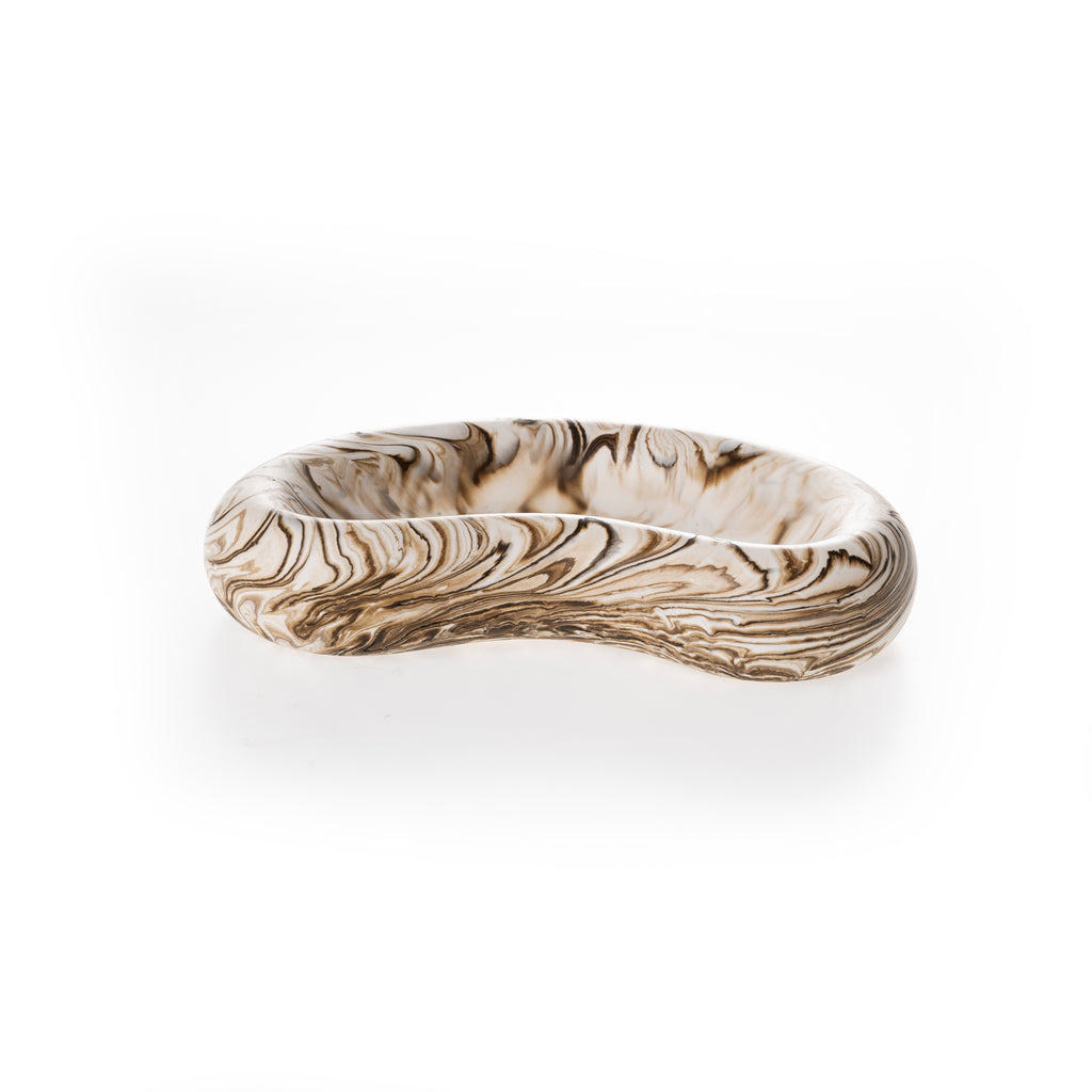 BEAN TRAY [NUDE MARBLE]