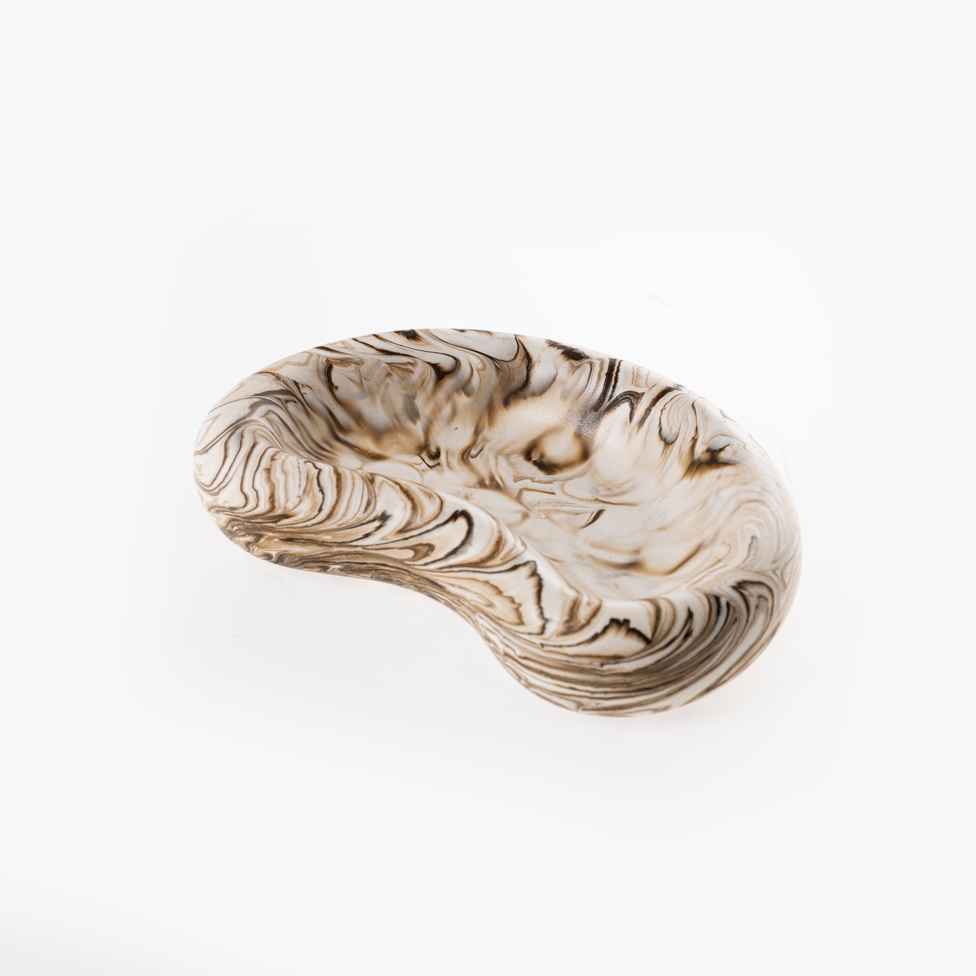 BEAN TRAY [NUDE MARBLE]