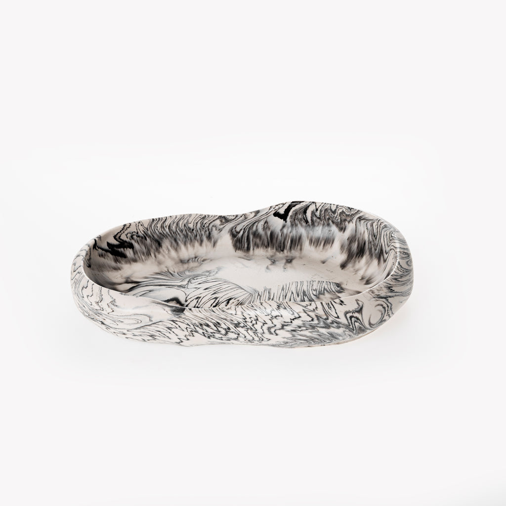 LUNA TRAY [BLACK MARBLE]