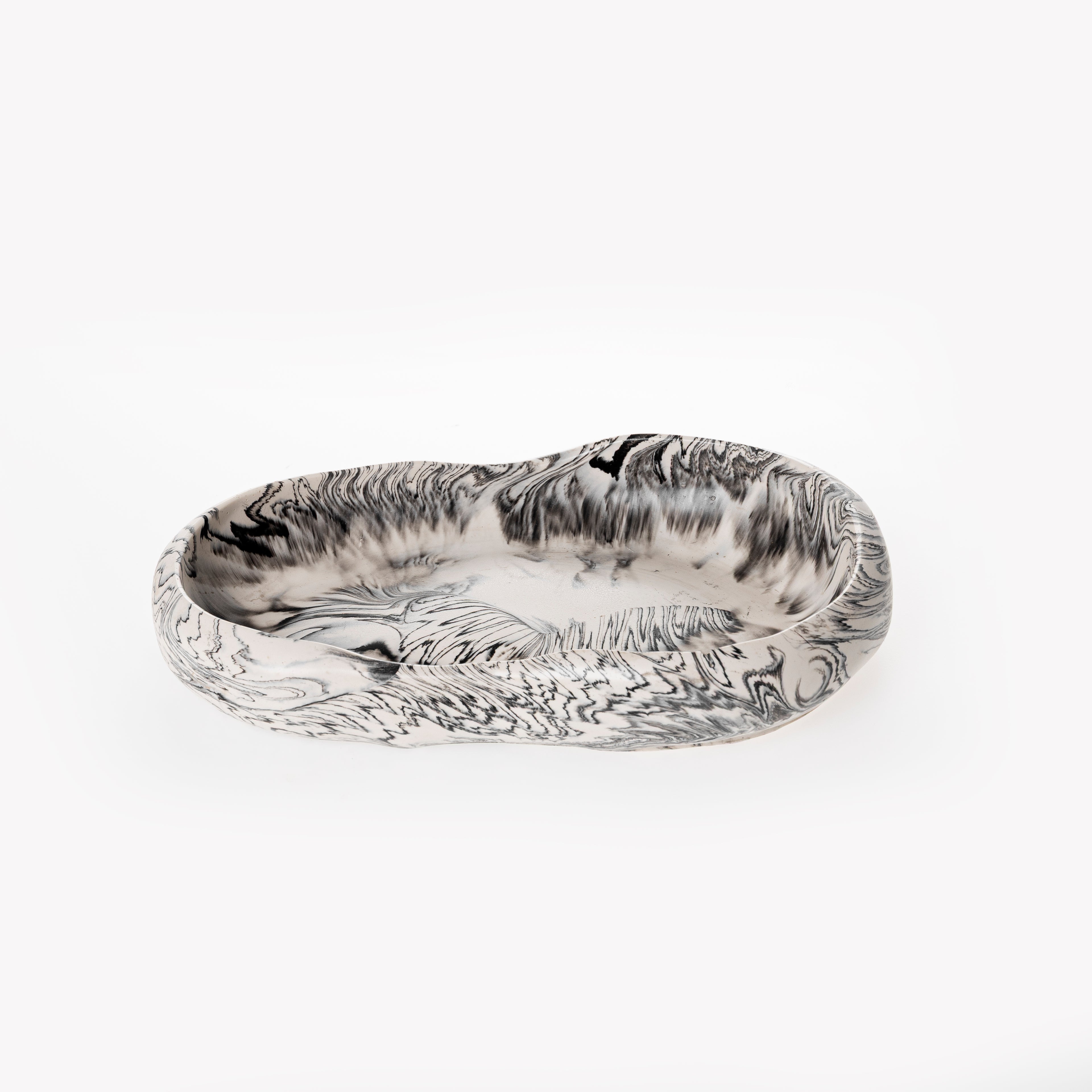 LUNA TRAY [BLACK MARBLE]
