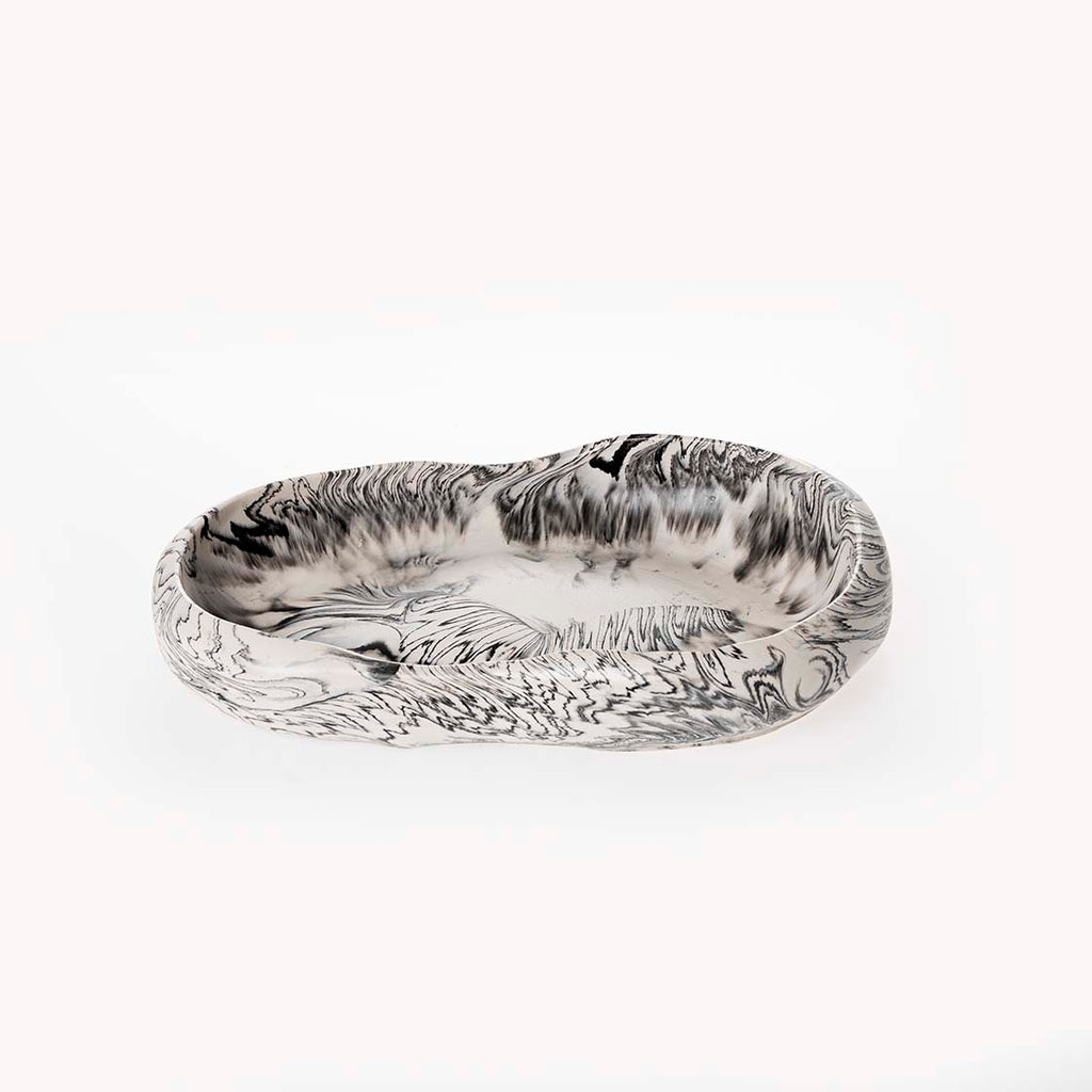 LUNA TRAY [BLACK MARBLE]