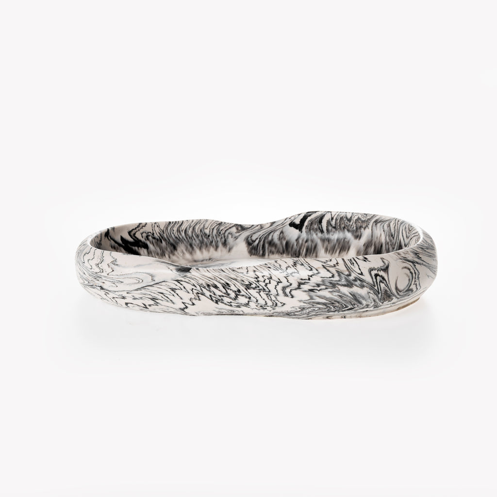 LUNA TRAY [BLACK MARBLE]