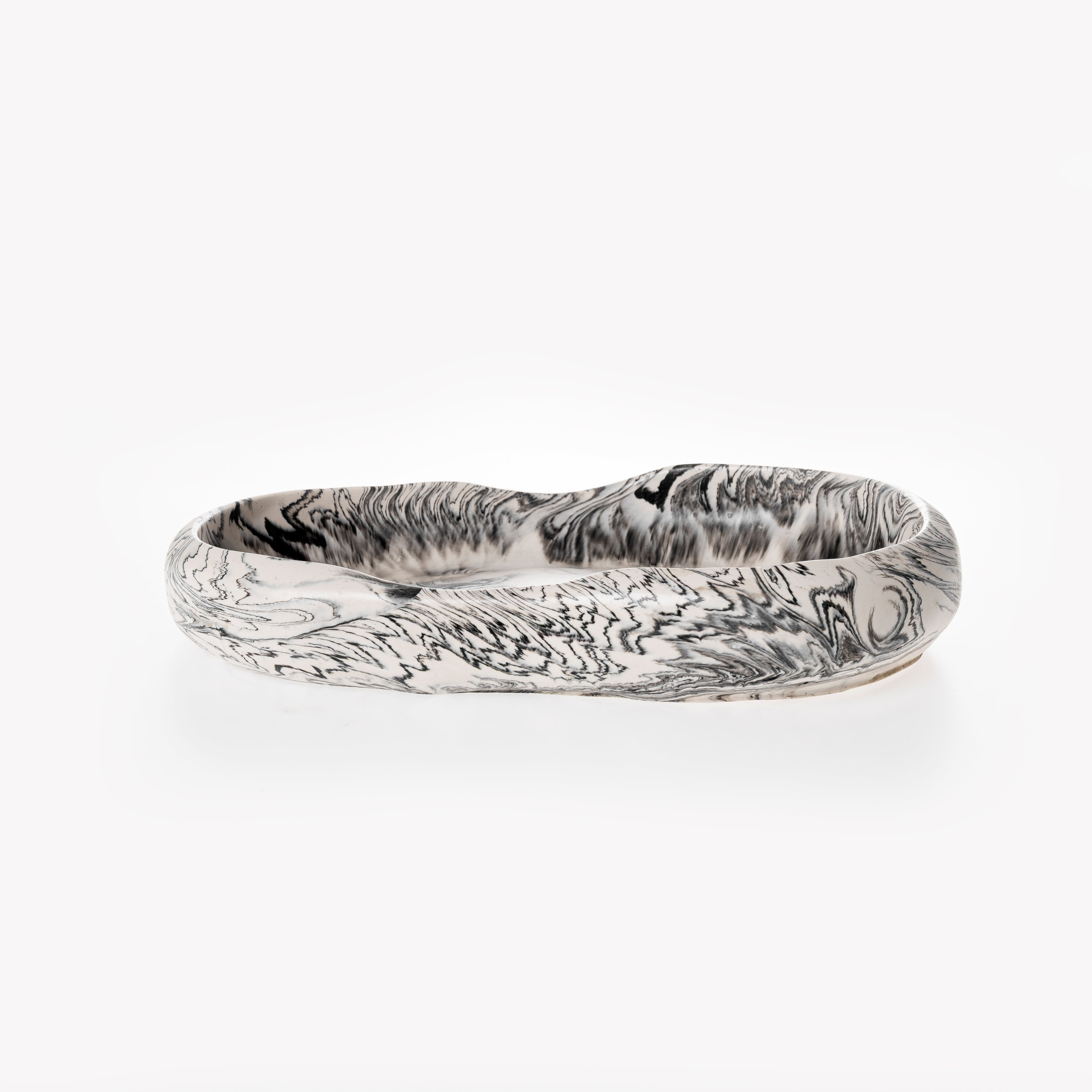 LUNA TRAY [BLACK MARBLE]