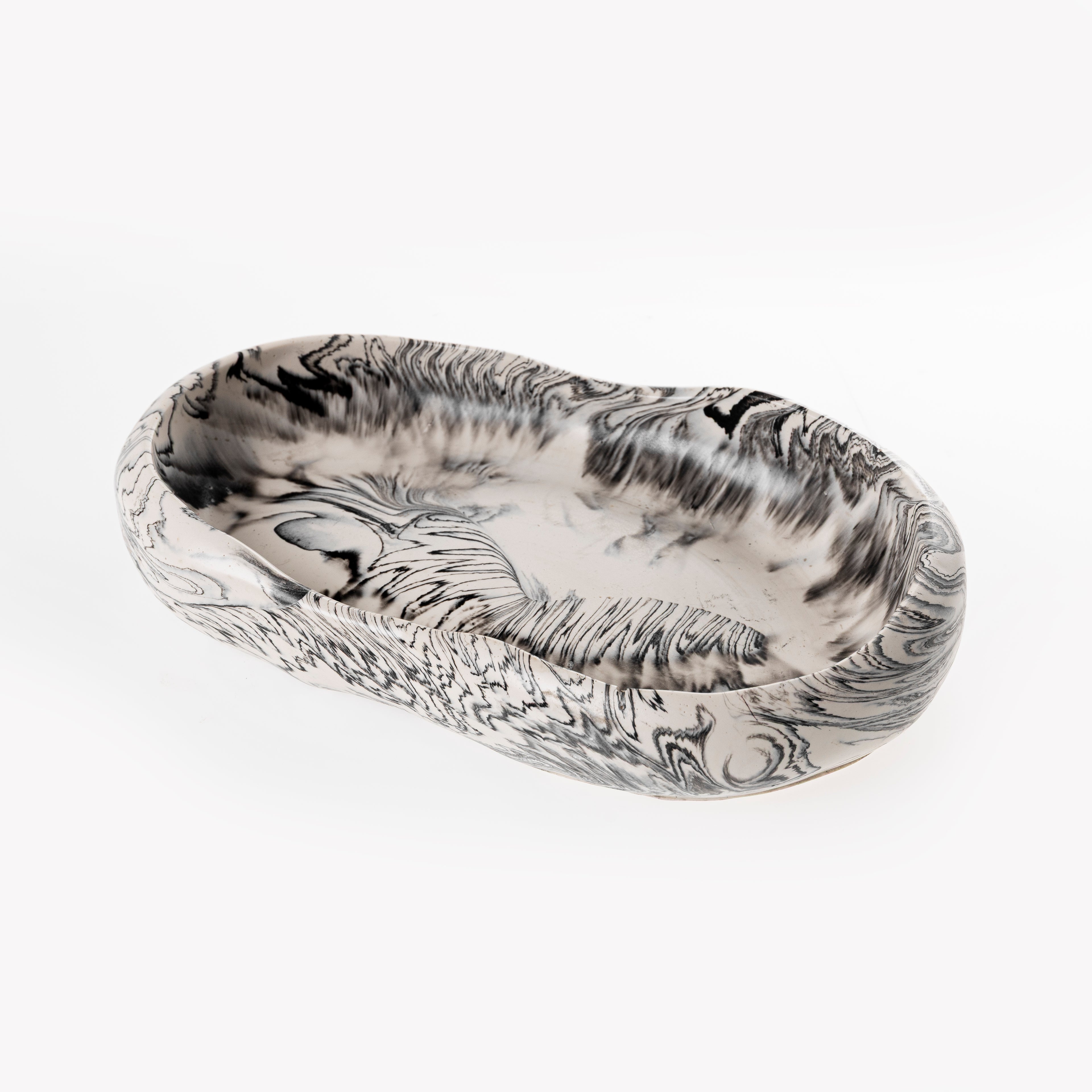 LUNA TRAY [BLACK MARBLE]
