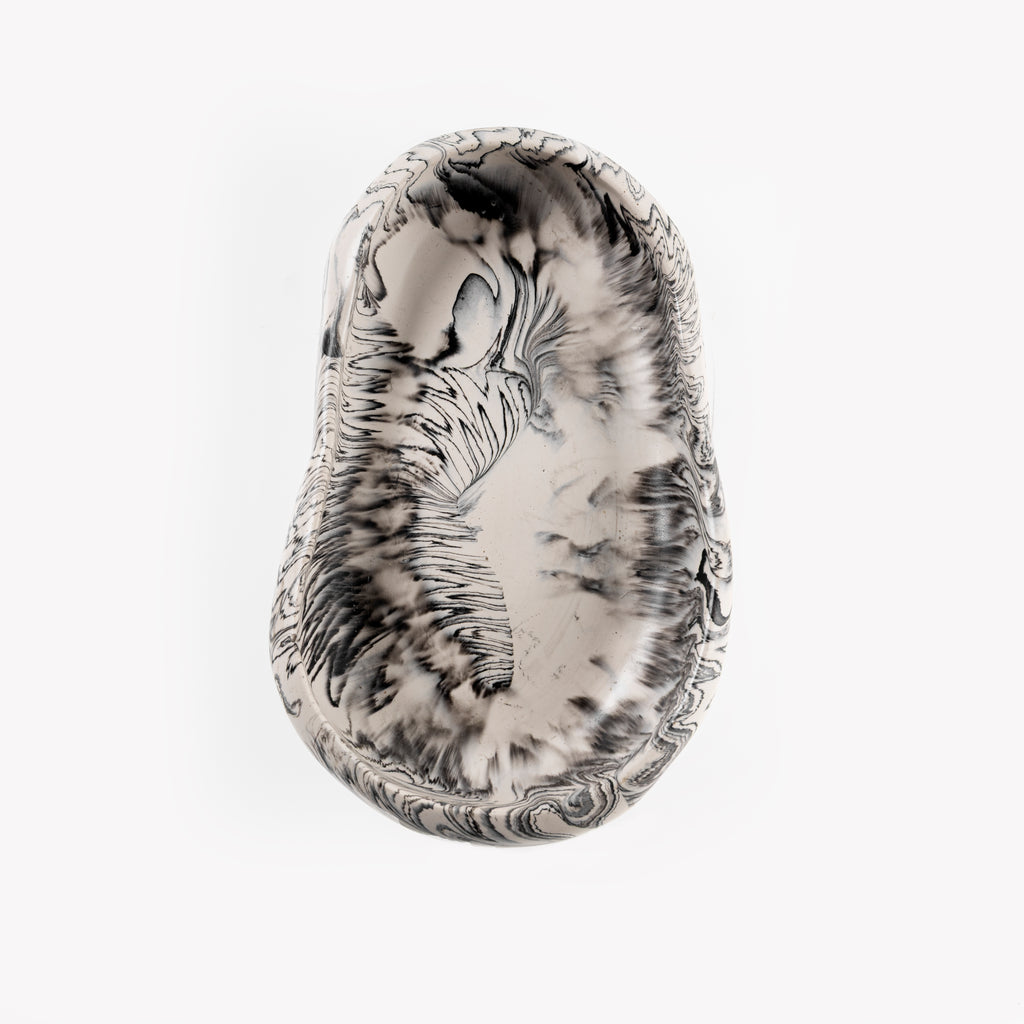 LUNA TRAY [BLACK MARBLE]
