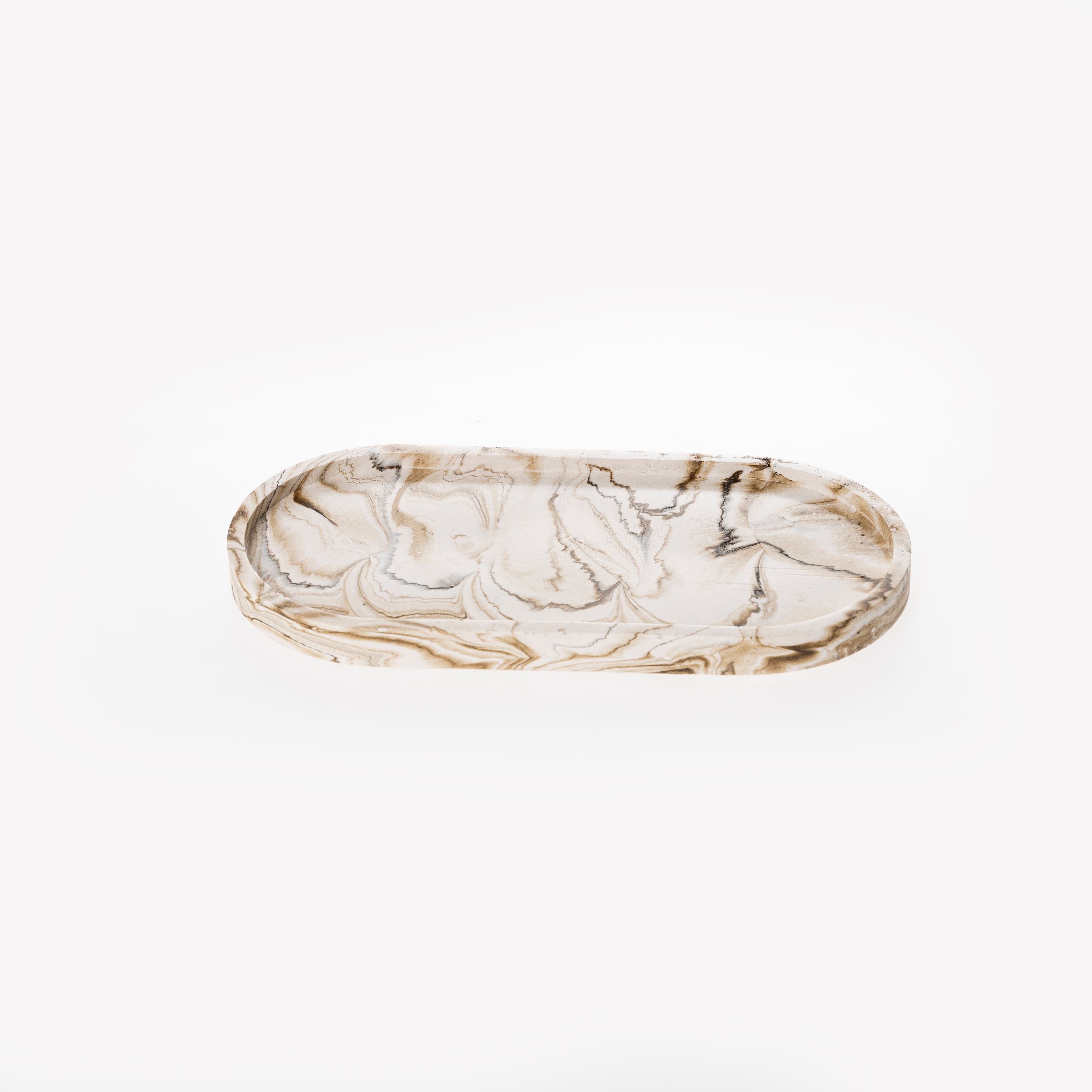 TRICKET TRAY (NUDE MARBLE)