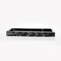 RECTANGLE TRINKET TRAY [BLACK MARBLE]
