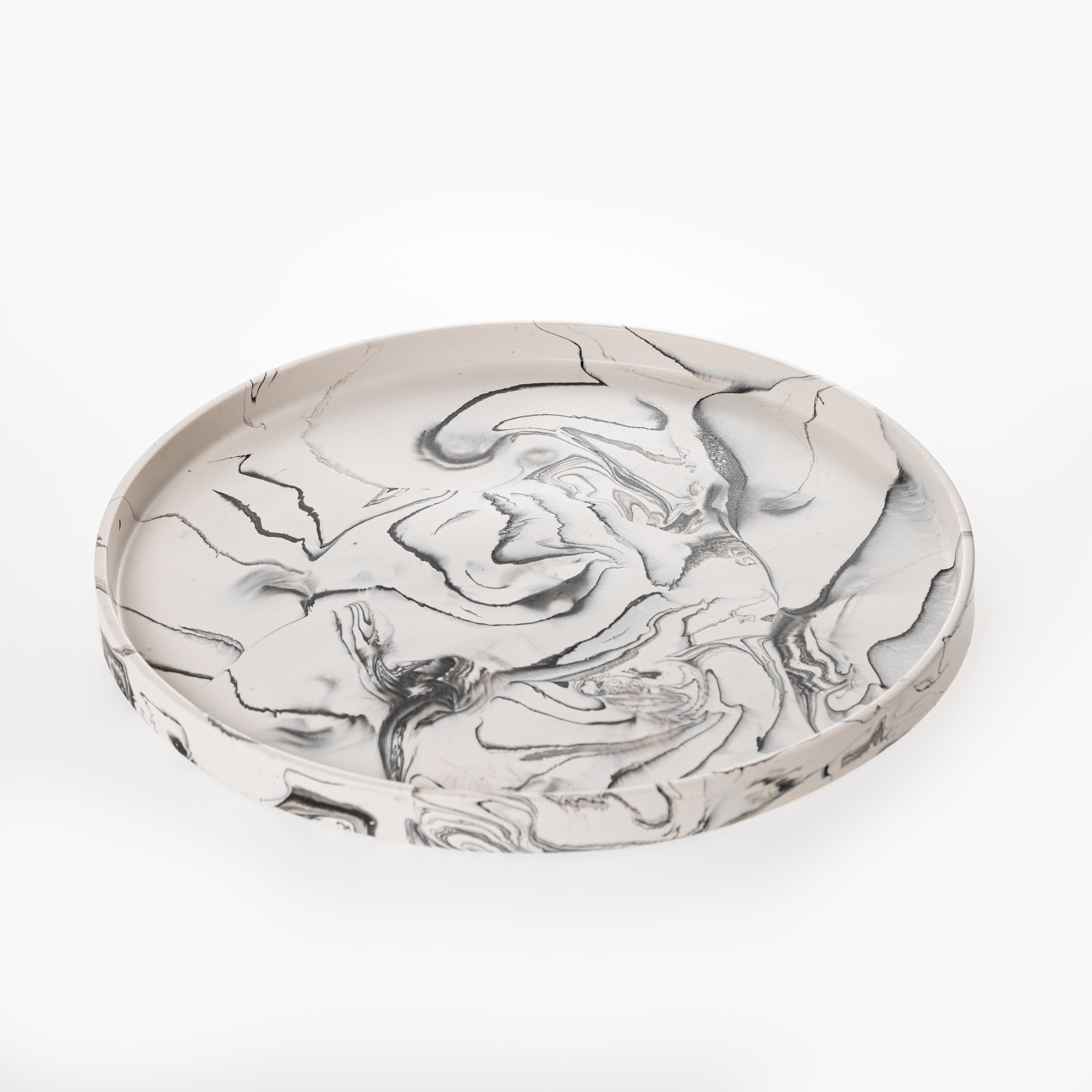 COFFEE TABLE TRAY [BLACK MABLE]