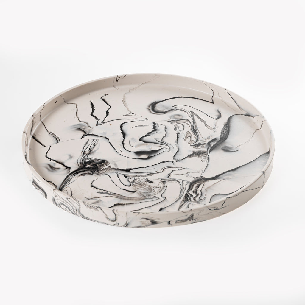 COFFEE TABLE TRAY [BLACK MABLE]