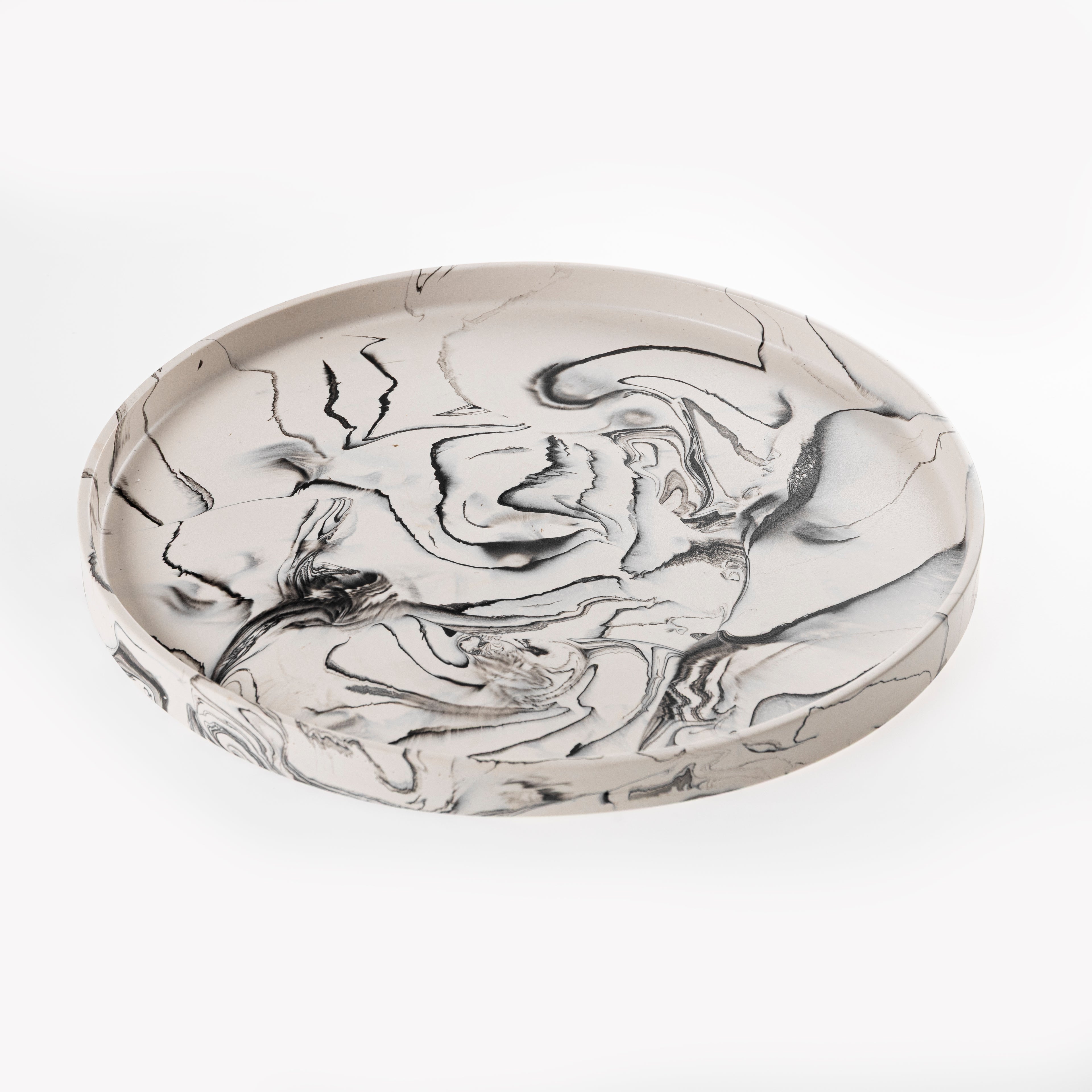 COFFEE TABLE TRAY [BLACK MABLE]