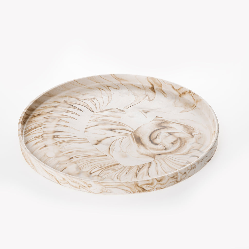 COFFEE TABLE TRAY [NUDE MARBLE]