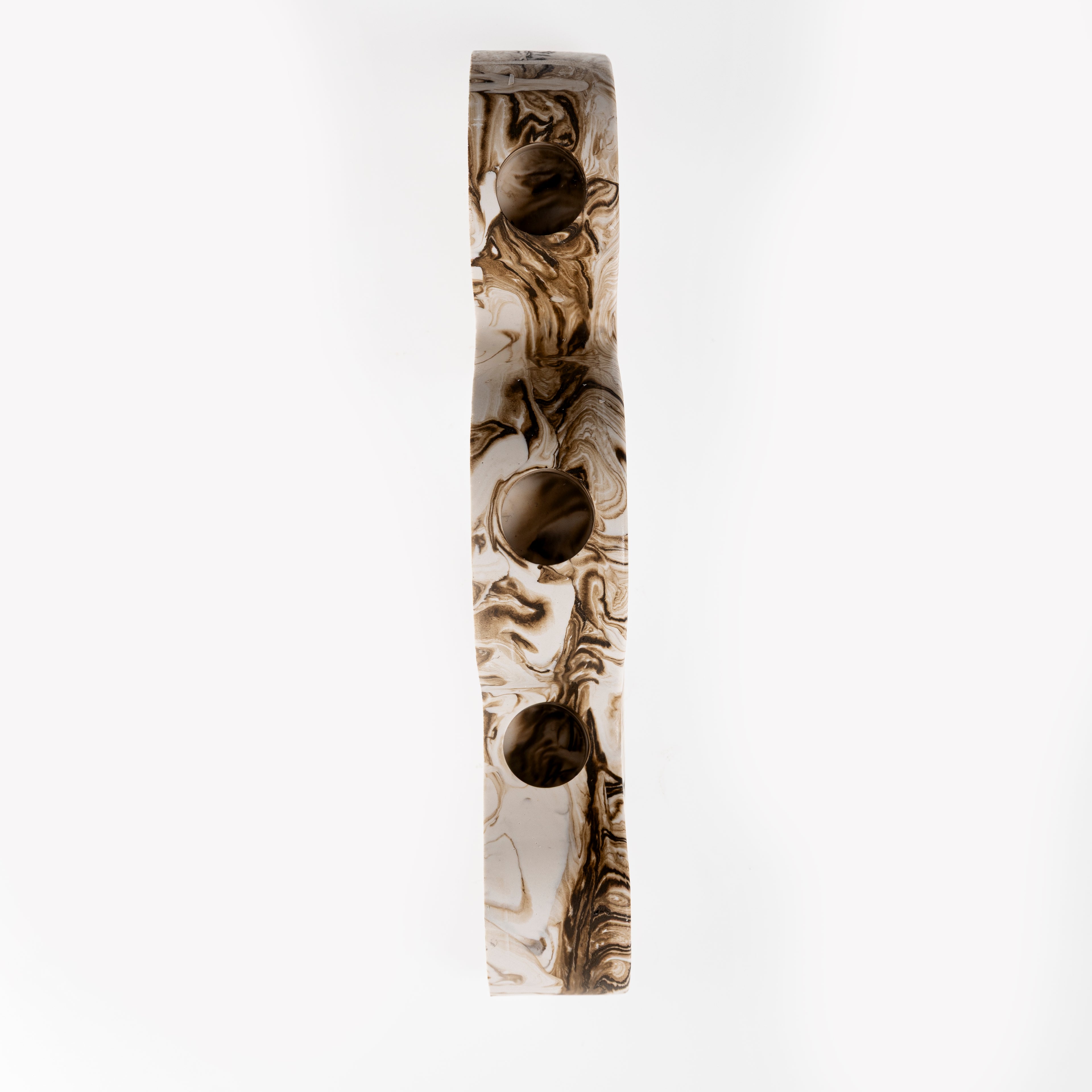 3 HOLE CANDLE HOLDER [NUDE MARBLE]