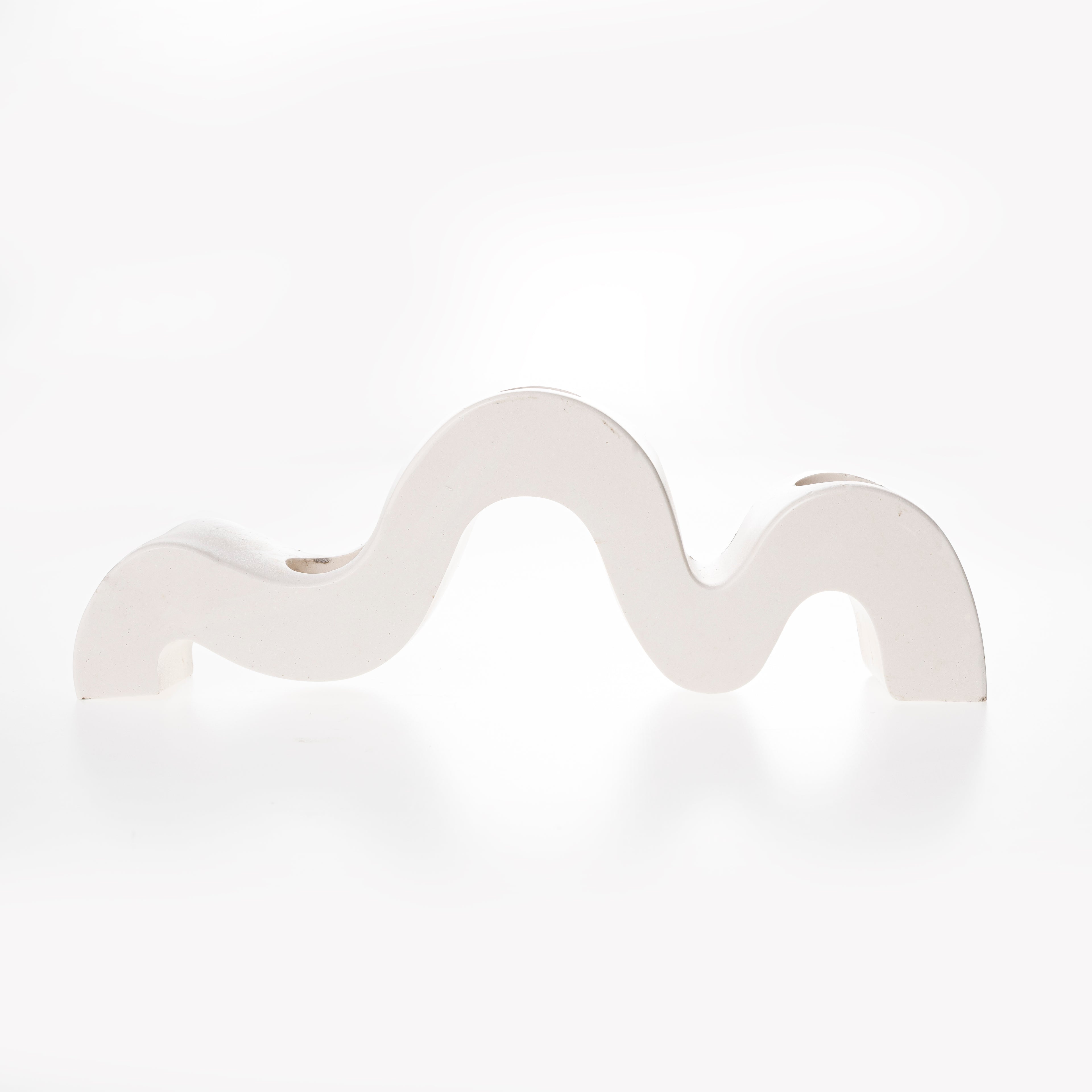 3 HOLE CANDLE HOLDER [CREME]