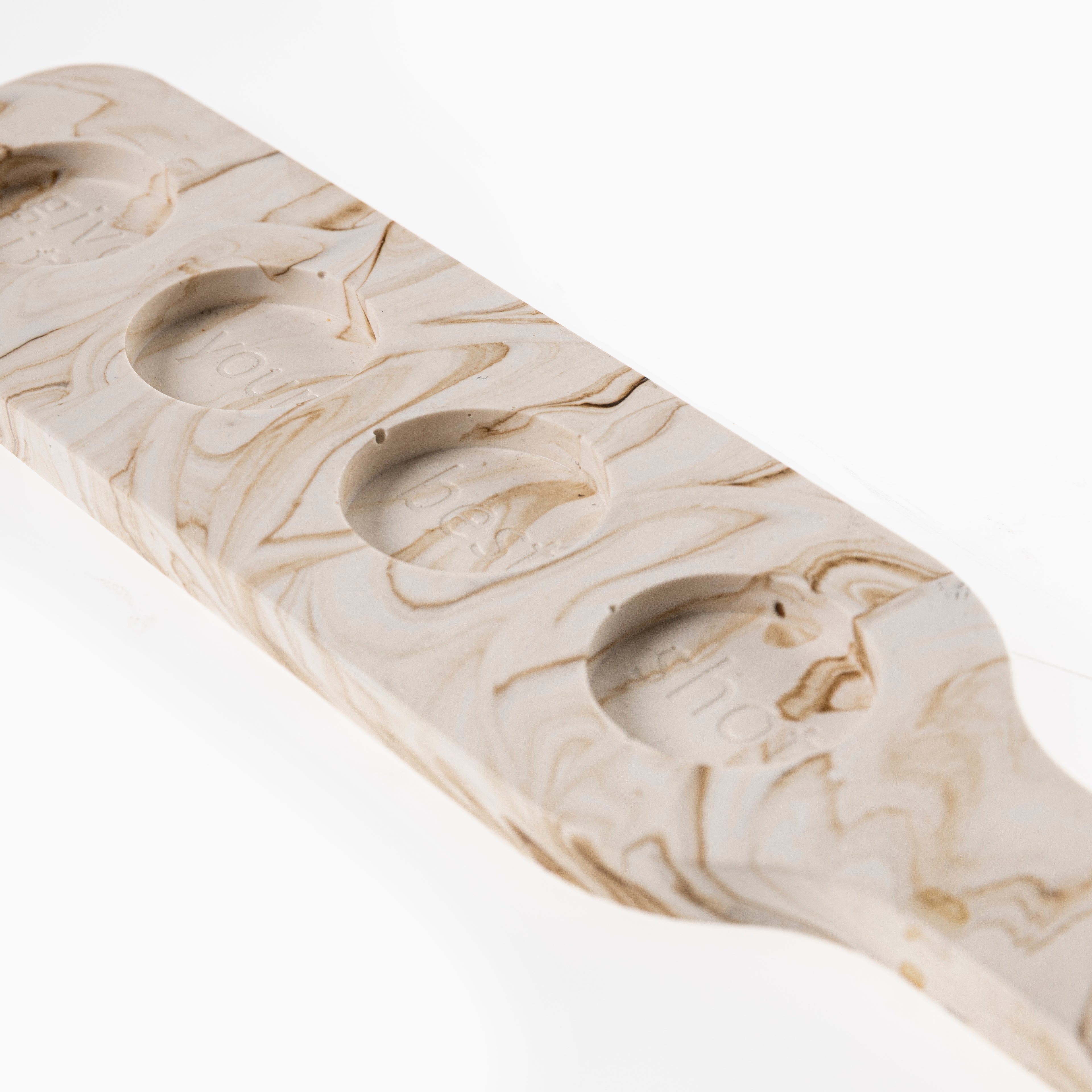 SHOT GLASS TRAY [NUDE MARBLE]