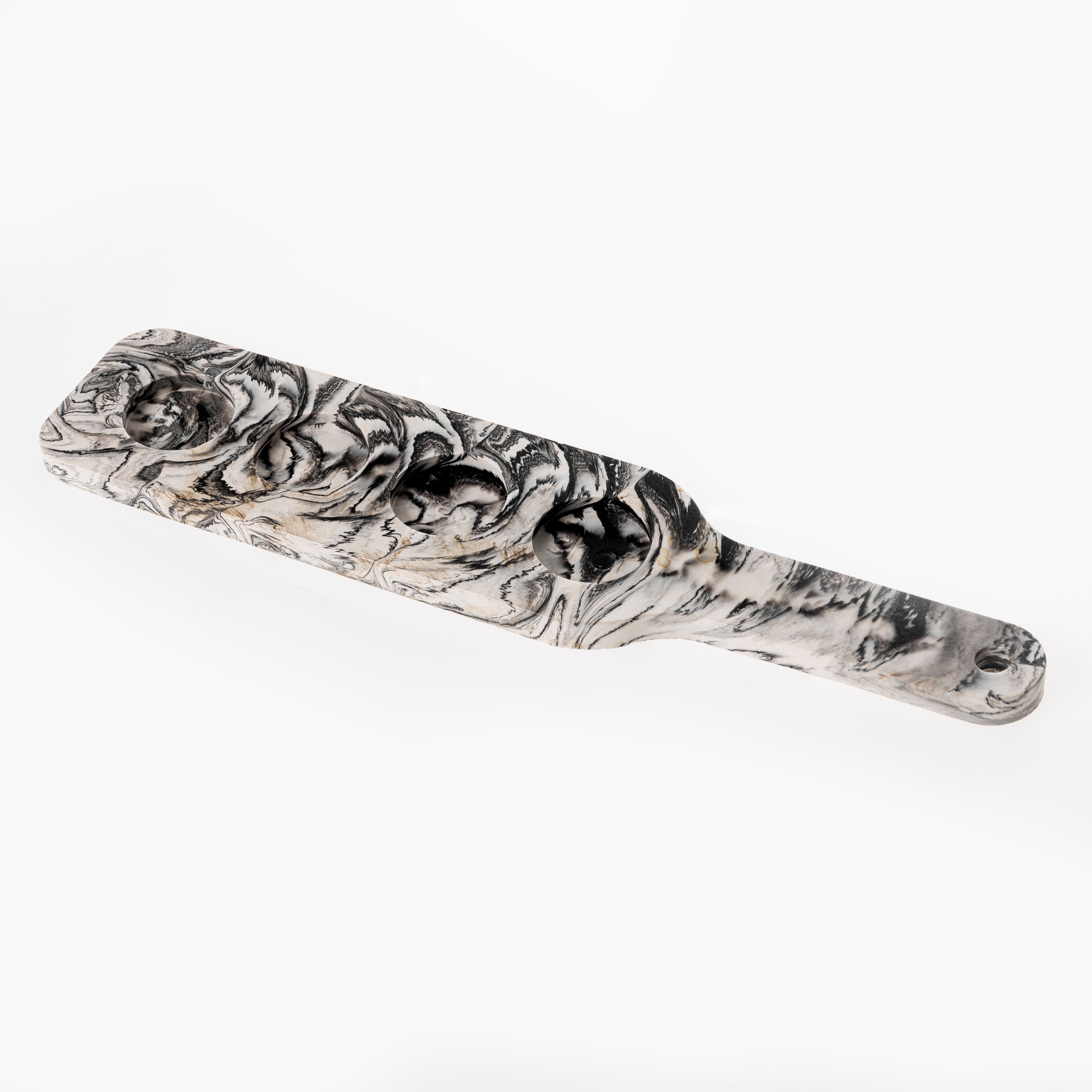 SHOT GLASS TRAY [BLACK MARBLE]
