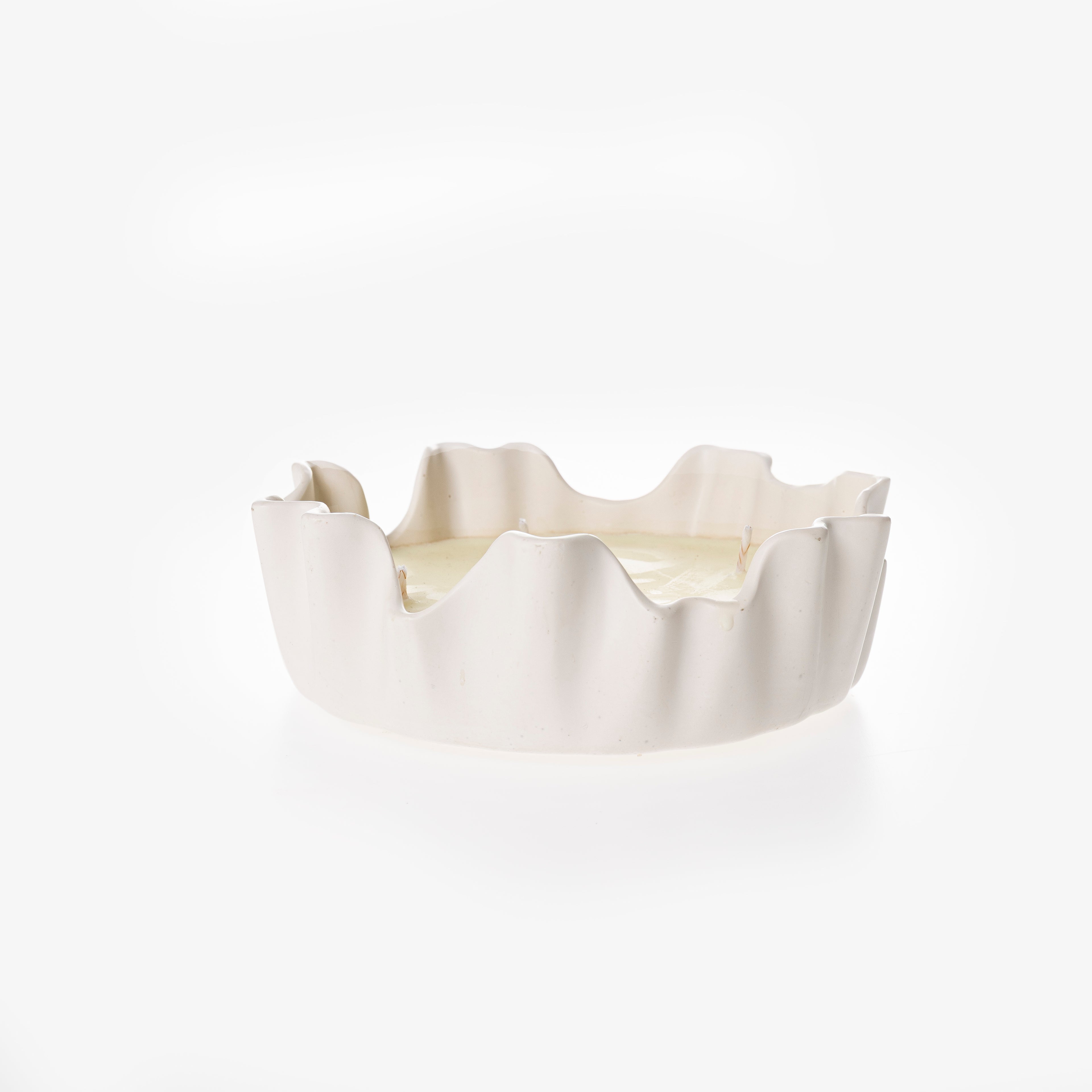 IRREGULAR MULTI-WICK CANDLE [CREME]