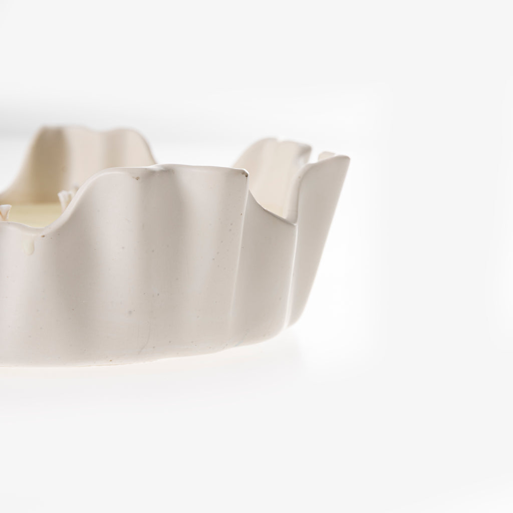 IRREGULAR MULTI-WICK CANDLE [CREME]