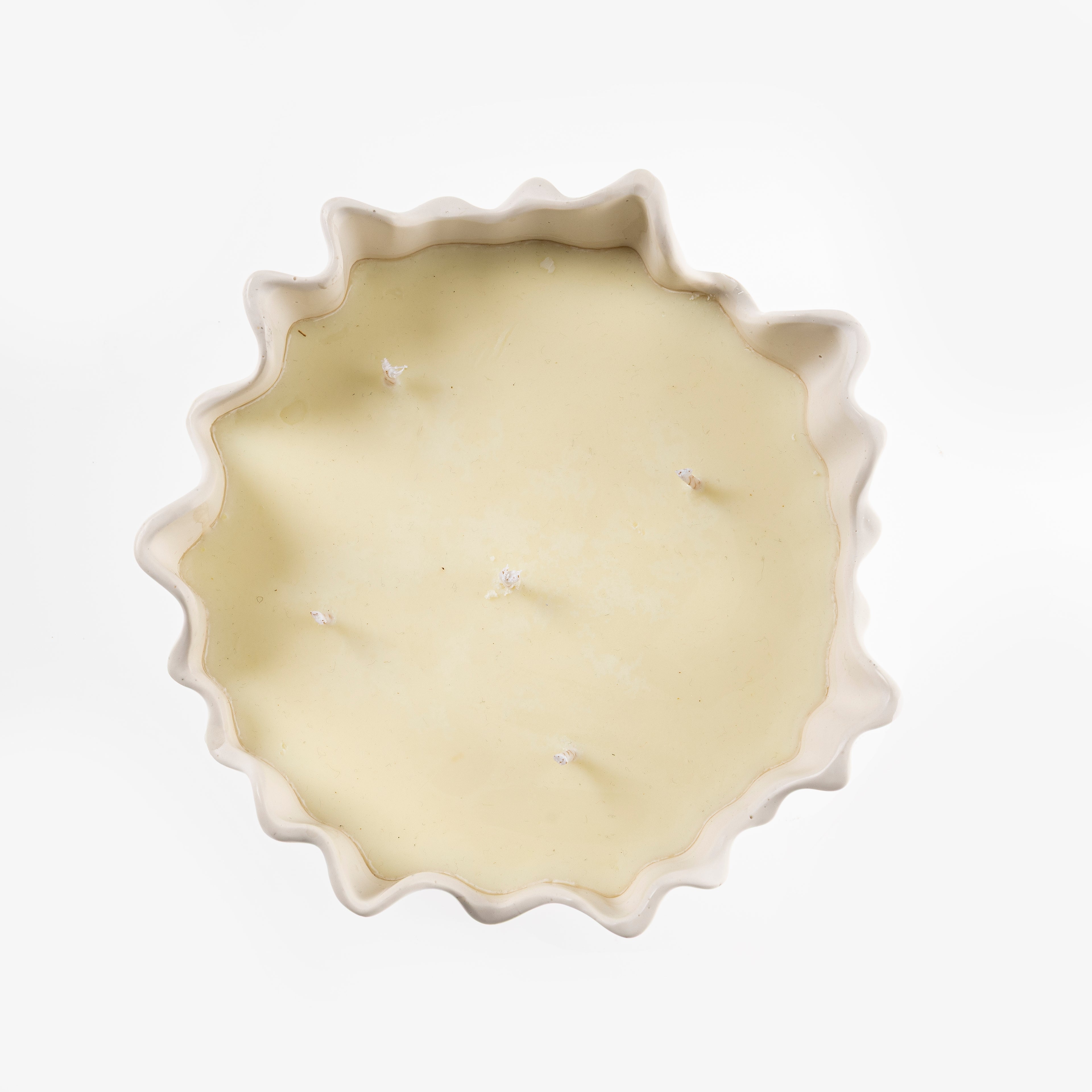 IRREGULAR MULTI-WICK CANDLE [CREME]