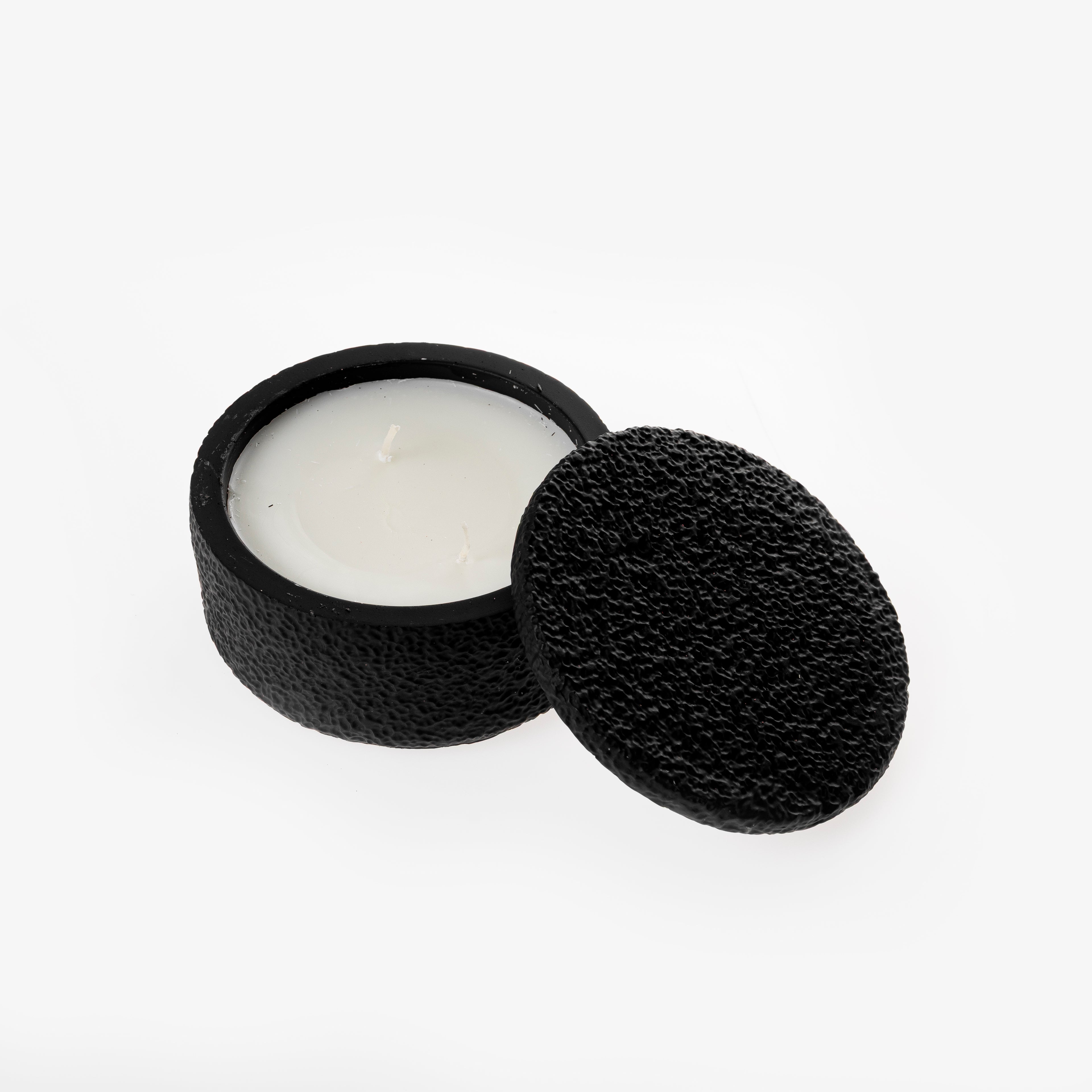 TEXTURED CANDLE [BLACK]