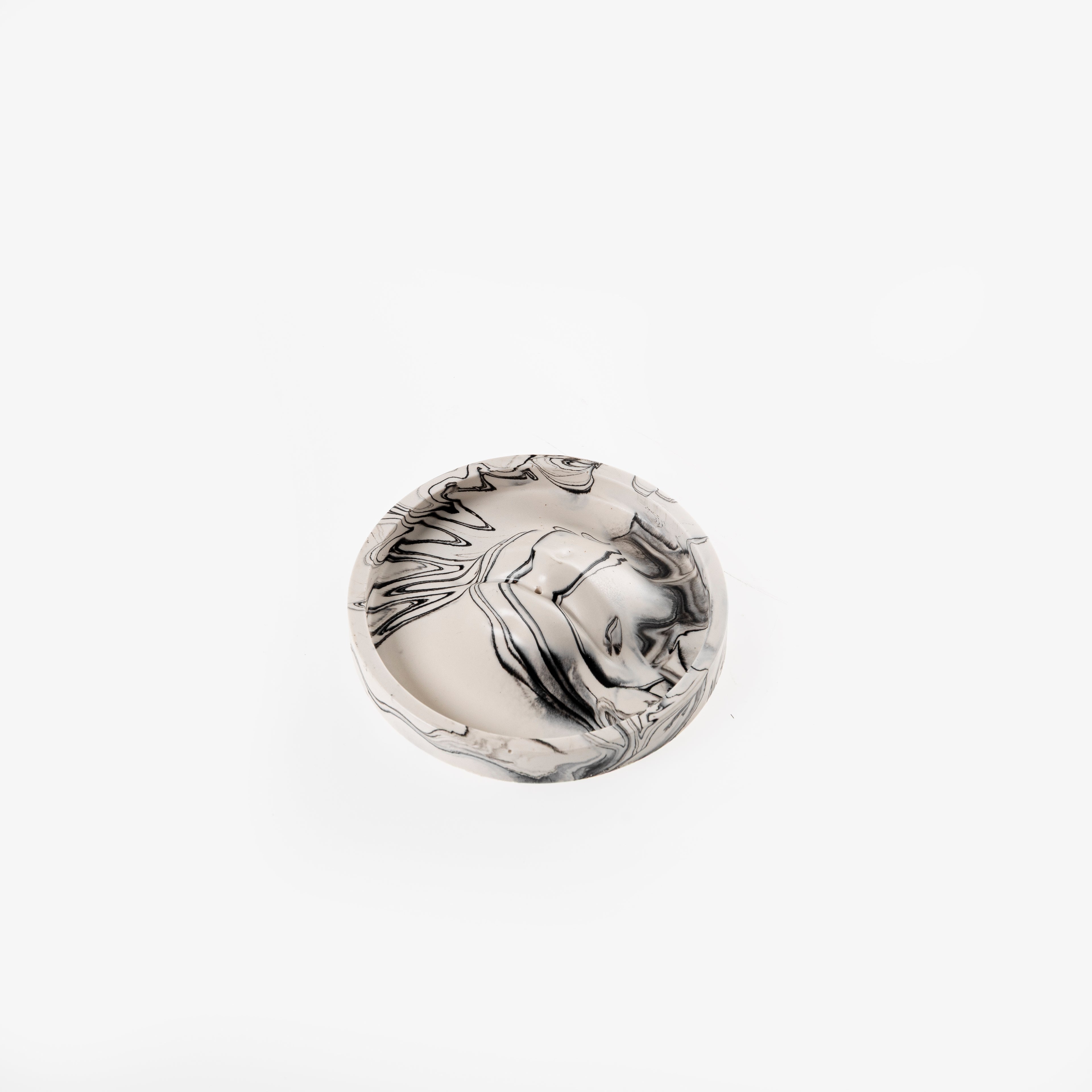 INCENSE STICK HOLDER [BLACK MARBLE]