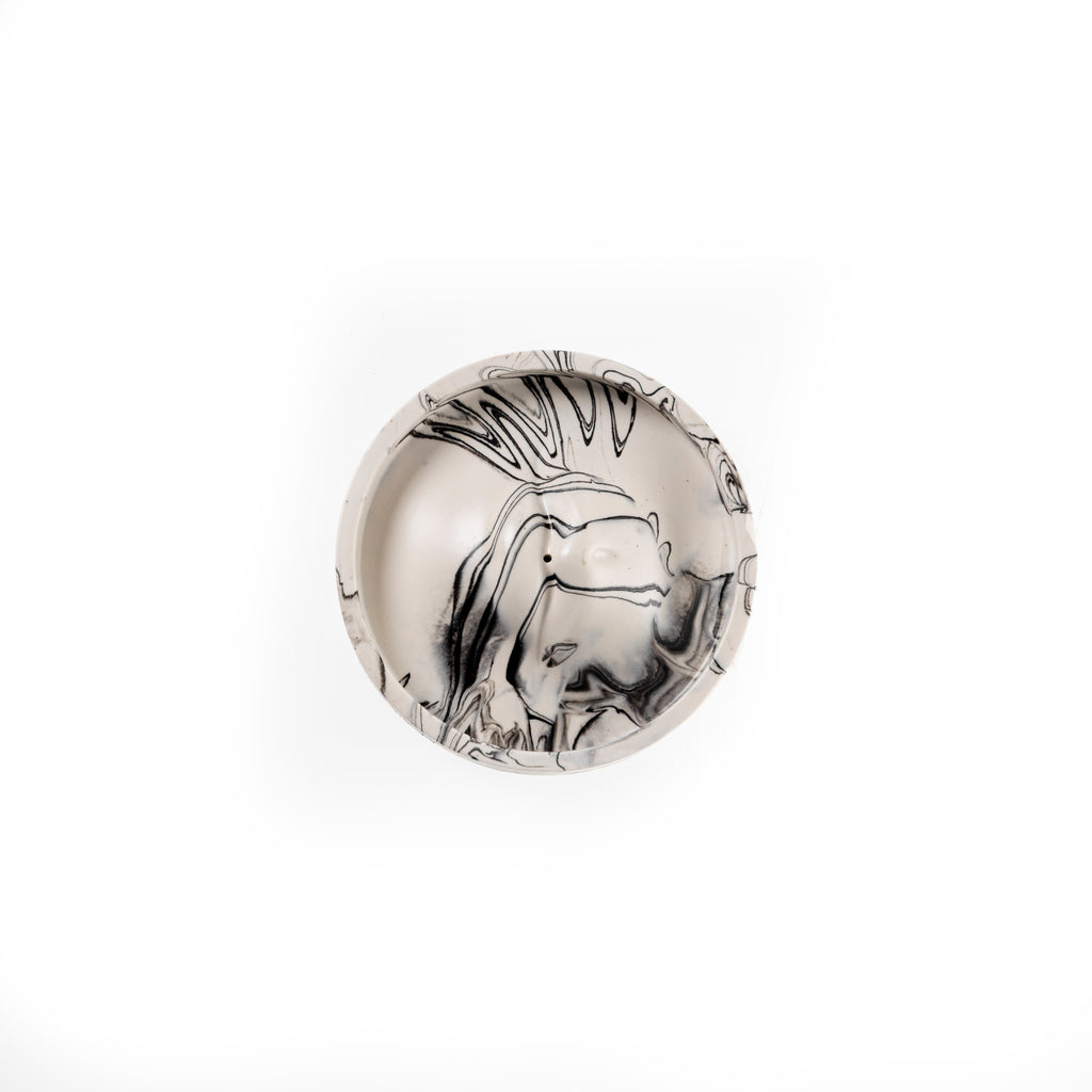 INCENSE STICK HOLDER [BLACK MARBLE]