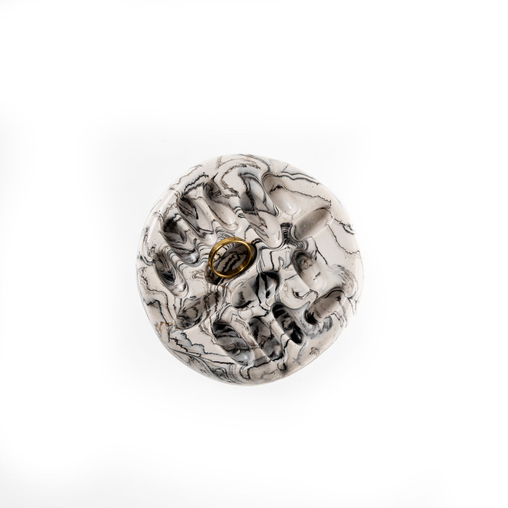 JEWELLERY ORGANISER [BLACK MARBLE]