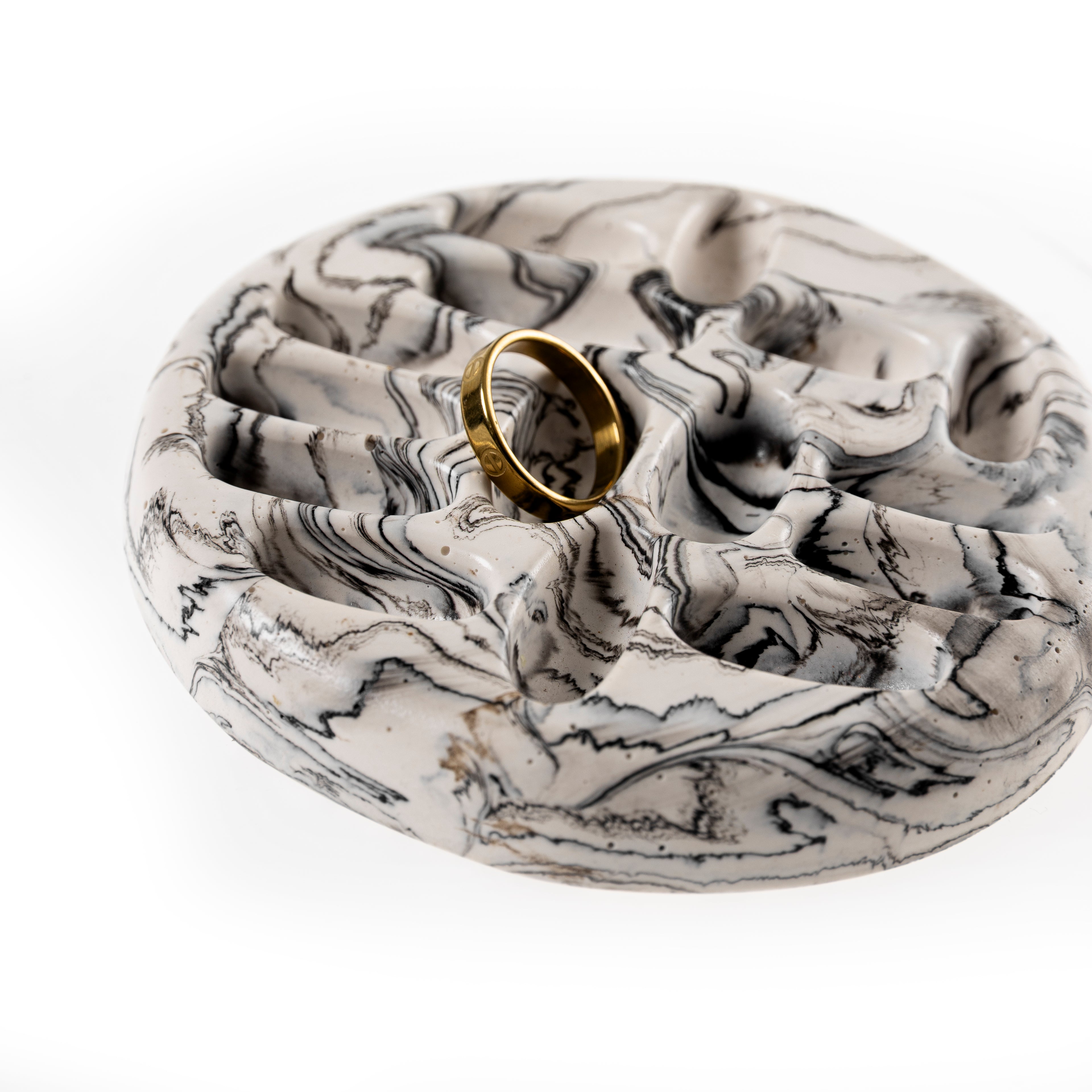 JEWELLERY ORGANISER [BLACK MARBLE]