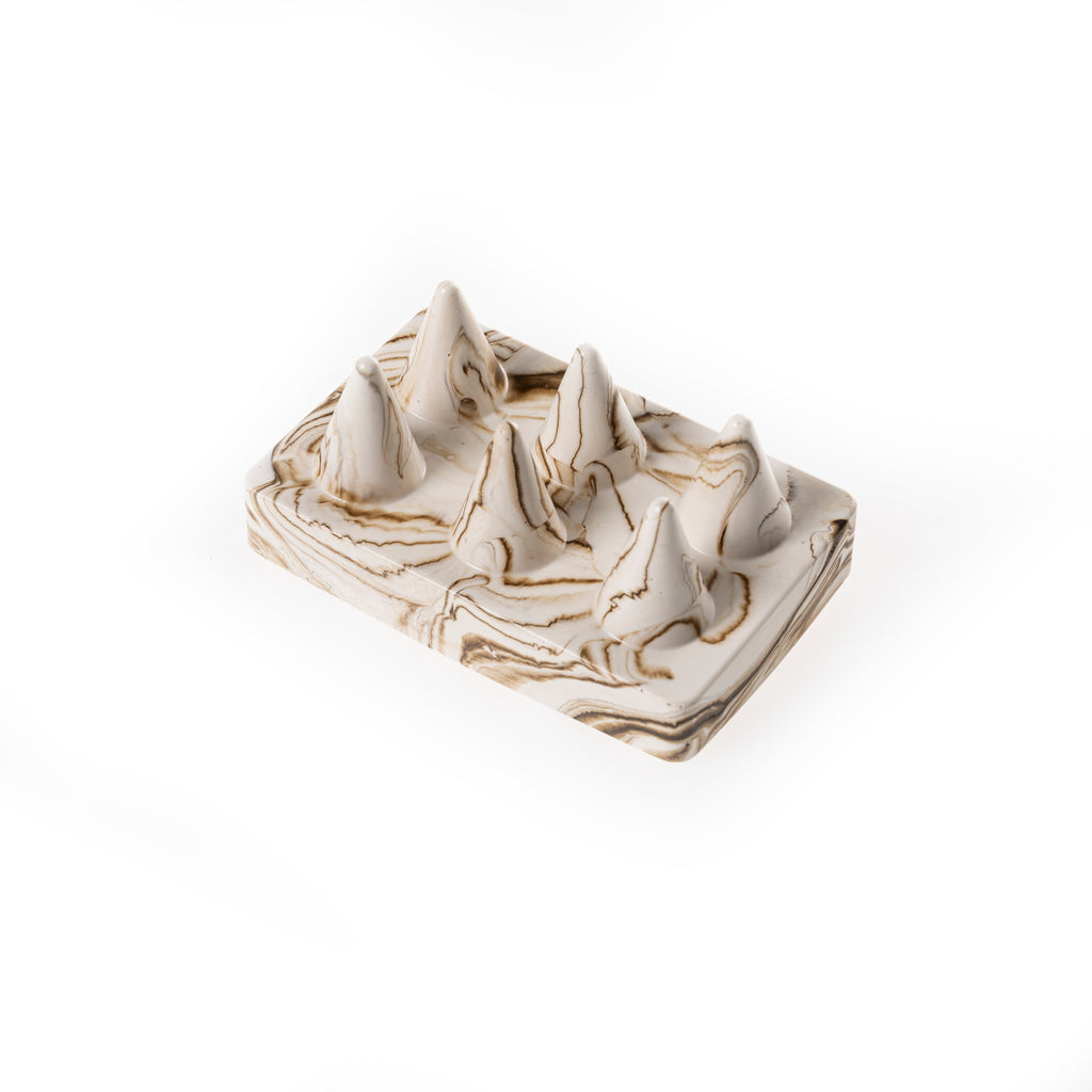 CONE RING HOLDER [NUDE MARBLE]