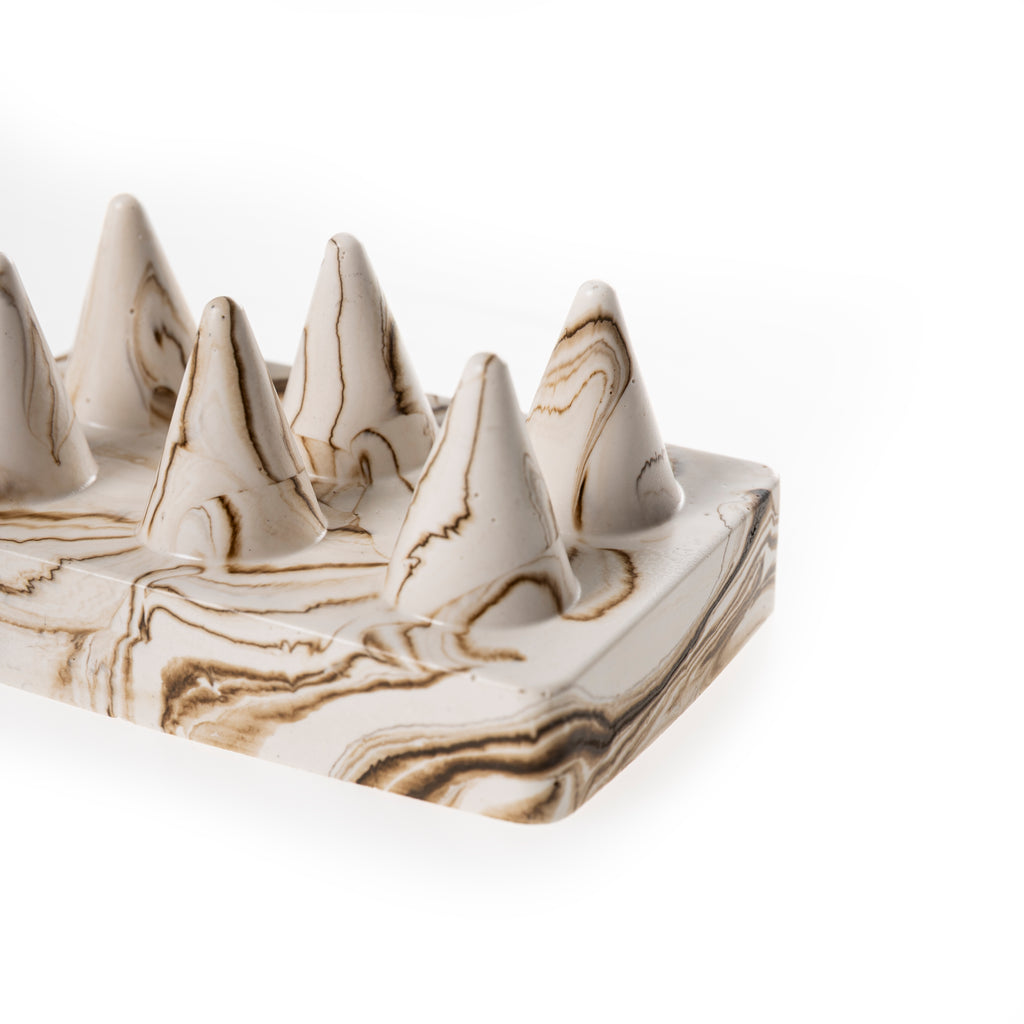 CONE RING HOLDER [NUDE MARBLE]